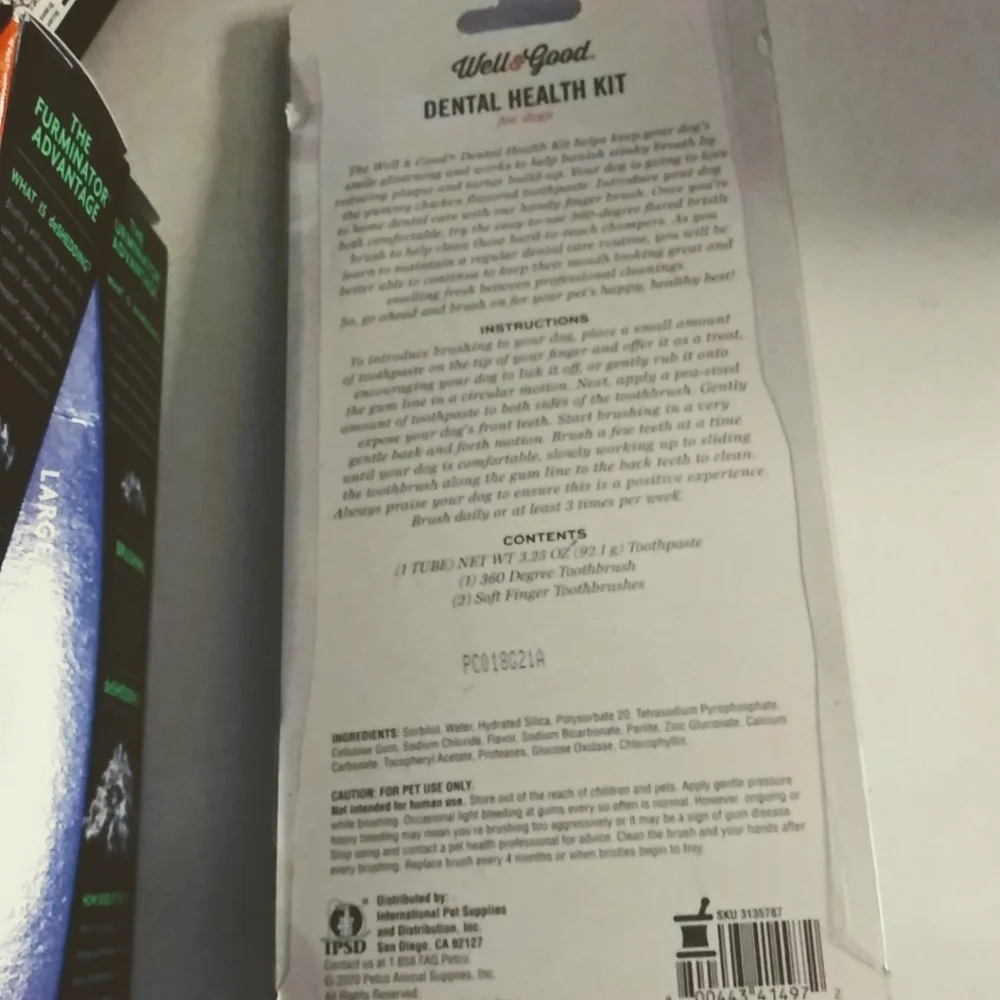 Well & Good Dental Health Kit for dogs